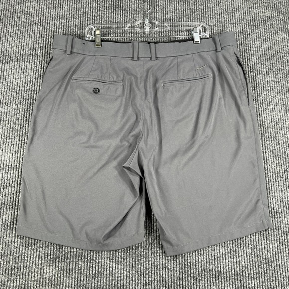 Nike Shorts Mens 40 Gray Chino Golf Dri Fit Casual Outdoor Lightweight - Picture 9 of 12